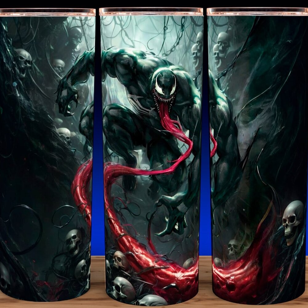 Venom Super Villain Comic Book Style Cup Mug Tumbler 20oz